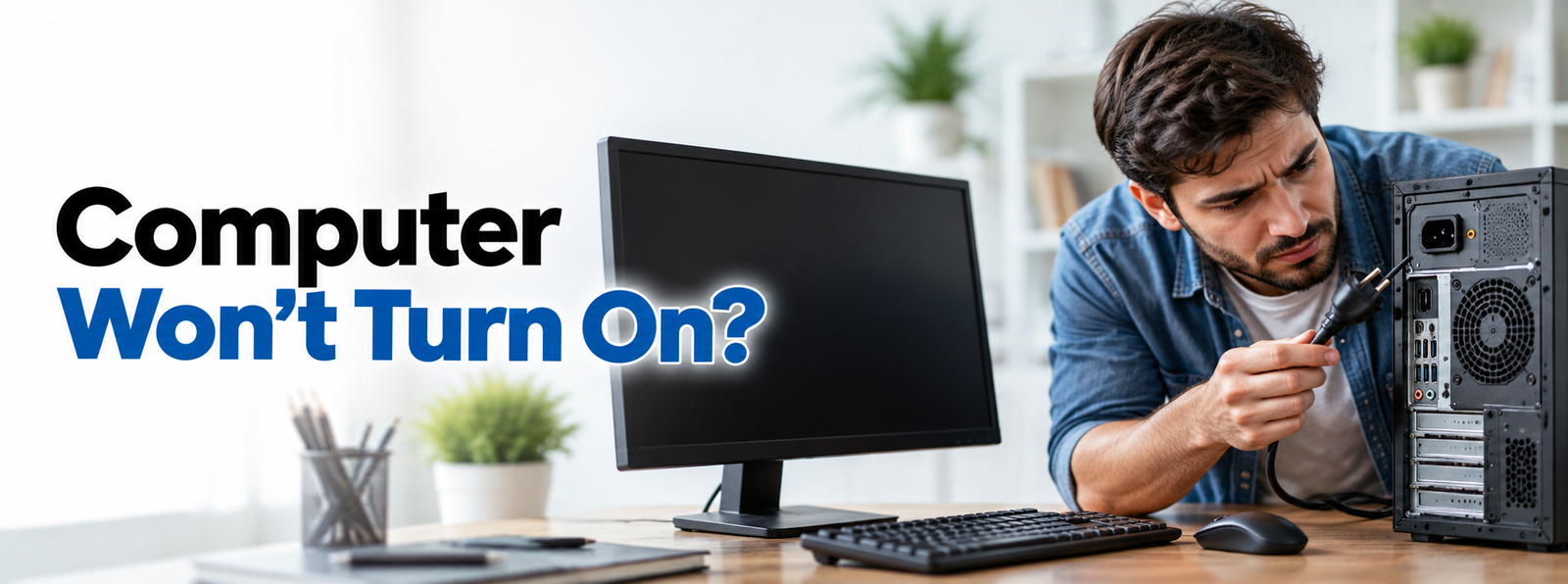 Computer Won’t Turn On Troubleshooting Guide